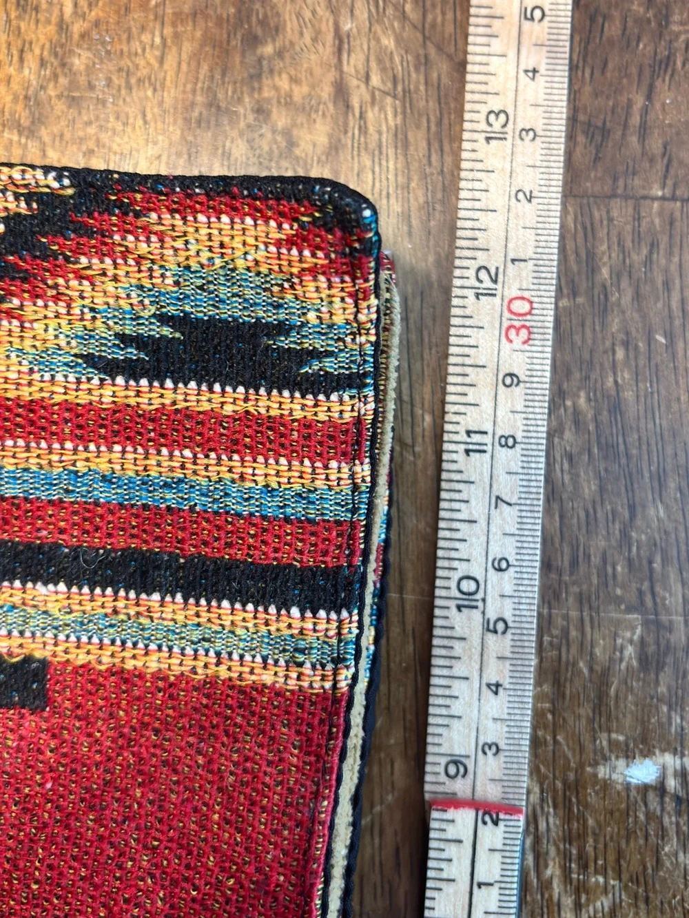 Set of 3 Southwestern Aztec Placemats 13x19 Woven Rustic Western Decor
